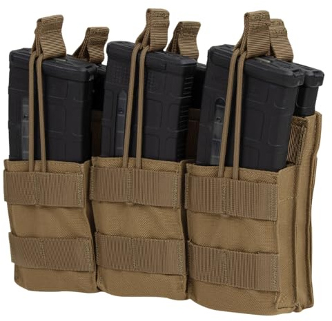 Magazintasche Condor Triple Stacker Open Top M4 Coyote