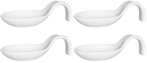 Domestic Professional TAPAS 4er Set Gourmetlöffel, Häppchenlöffel, 10,5 x 5 x 3 cm