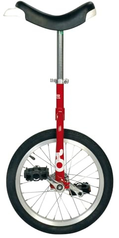 Qu-Ax Onlyone Einrad, Aluminium, Rot, 16