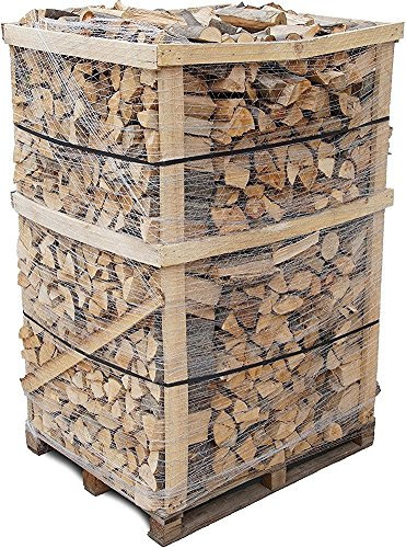BlackSellig Brennholz 25cm Länge 1 Palette
