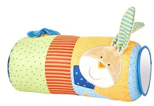 SIGIKID 40609 Krabbelrolle Hase Baby Activity PlayQ Mädchen und Jungen Babyspielzeug empfohlen ab 3 Monaten mehrfarbig