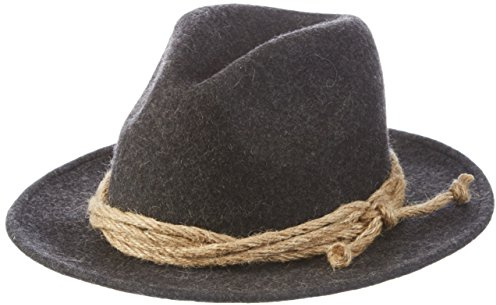 Stockerpoint Herren H-3535.2 Trachtenhut, anthrazit, 56