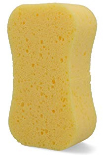NIGRIN 71412 Schwamm "Supersoft" Knochenform, Gelb