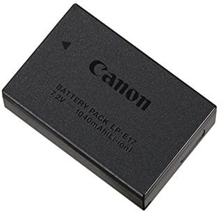 Canon 9967B002 Akku LP-E17, schwarz