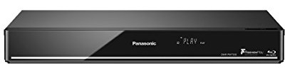 Panasonic DMR-PWT550EB Blu-Ray-Player und HDD-Recorder mit Freeview Play, Schwarz