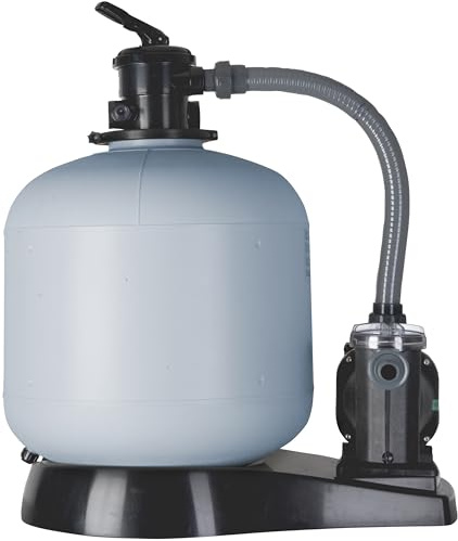 Gre Sandfilter 6-Wege-Ventil Pools bis 10.000 L 8 m³/h Vorfilter
