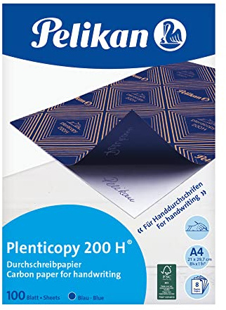 Pelikan Durchschreibepapier Plenticopy 200 H, DIN A4, 100 Blatt, 1 Set