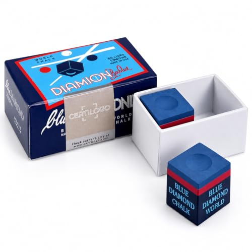 Billardkreide Blue Diamond, 2 Stück