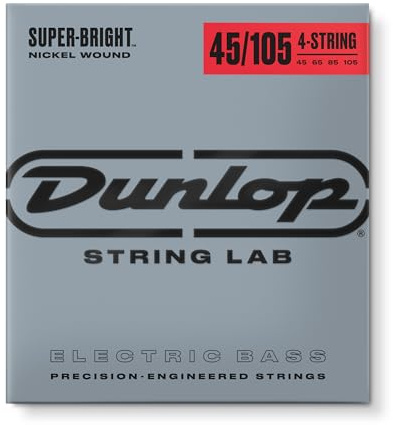 JIM DUNLOP - DBSBN45105 - Bass-Saiten - Super Bright Medium 45-65-85-105