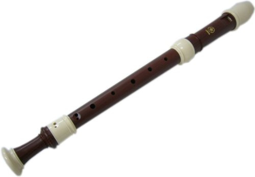 Yamaha B Flache Altblockflöte, Holz, moderner Stil