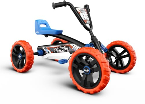 BERG Buzzy Nitro Pedal Gokart, Kinderfahrzeug, Tretauto, Kinderspielzeug, Hohe Sicherheid und Stabilität, Kettcar ab 2 Jahre