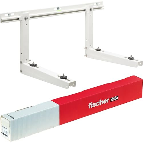 Fischer Klima Top Klima Klima Klima Klima Top Regale für Außeneinheiten, Wand- und Bodenkonditionierung, 1 Regal, 3 Dübel aus Nylon SX 12, 521763