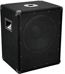 Omnitronic BX-1250 Passiver PA Subwoofer 30 cm 12 Zoll 300W Schwarz