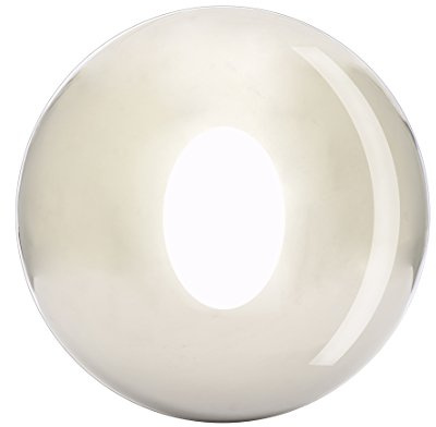 Dehner Edelstahlkugel poliert, Ø 20 cm, silber