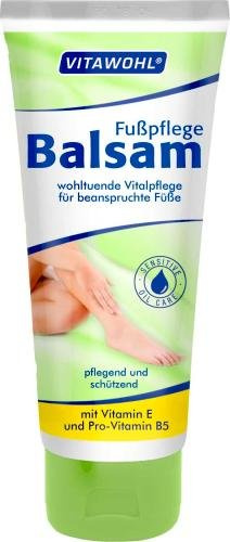 Vitawohl Fuß-Balsam 100 ml, 2er Pack (2 x 100 ml)