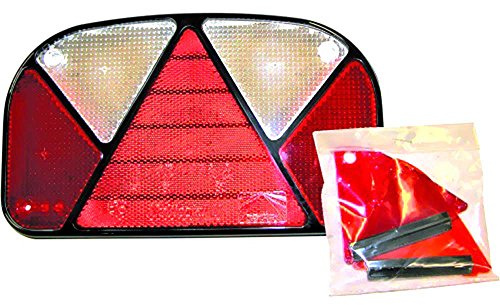 Aspöck Lichtscheibe Mehrfunktionsleuchte Multipoint II beidseitig Heck Anhänger