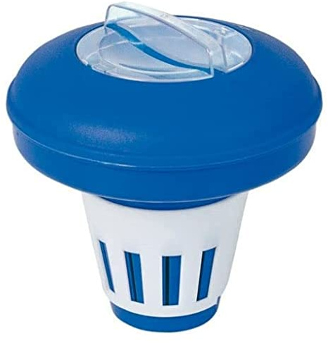 Bestway 58071 Chemikalienschwimmer 16.5 cm | Hält Pflegetabletten schwimmend im Wasser, statt sie direkt auf Poolboden oder Folie abzulegen.