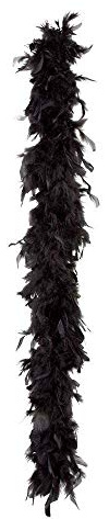 Boland - Feder-Boa, Länge circa 180 cm, Kostüm-Accessoire, Charleston, 20er Jahre, Flapper, Karneval, Mottoparty