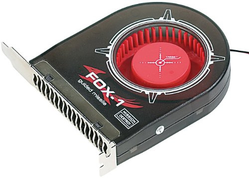 Mod-it PC Lüfter: Interner Gehäuselüfter Fox-1 120mm für die Slot-Blende (Computerlüfter, Einbaulüfter, Ventilator)