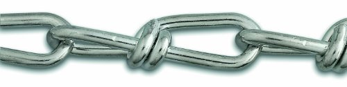 Chapuis LVBV2 Knotenkette Victor - Verzinkter Stahl - 50 kg - Durchmesser 2 mm - Länge 2,5 m