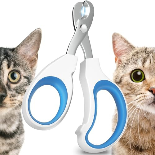 Krallenschere Katzen Schere für Anfänger toll geeignet,Ausgezeichnete Krallenschere Liegt gut in der Hand, katzen nagelschere ist sehr einfach und sicher anzuwenden