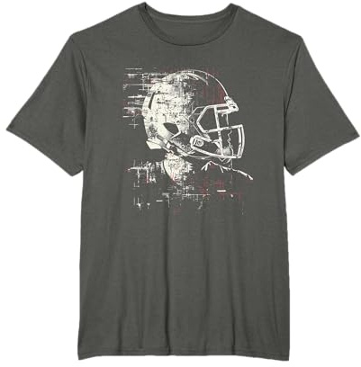 American Football Helm Linemen T-Shirt