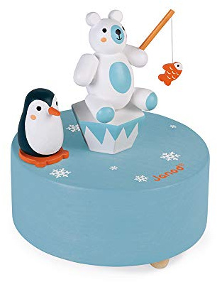 Janod - Spieldose aus Holz- Kinderzimmer-Deko - Ab 3 Jahren, J04671