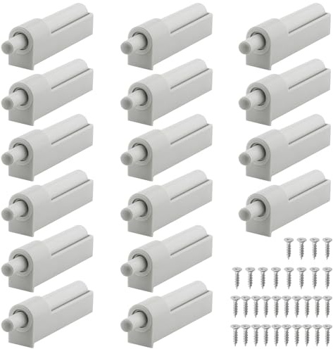 Softclose Nachrüsten, Cosswe 16 Stück Softclose Nachrüsten Möbeltürdämpfer Schranktür Dämpfer Soft close Türdämpfer Schrank für Küchenschrank Türdämpfer