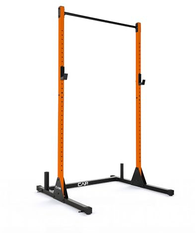 CAP Barbell FM-905Q-OR Cap Exercise Power Rack, Orange