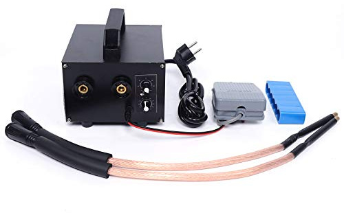Punktschweißgerät 6,7KW 220V Schweißmaschine Set Batterie-Punktschweißgerät, Profi Battery Spot Welder Strom Schweißger Einstellbares Spot Welder Output 1600A