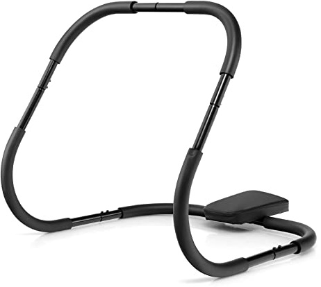 COSTWAY Ab Roller Bauchtrainer, 73 x 73 x 64 cm, Bauchmuskeltrainer Gerät, Situp Trainingsgerät, Po Trainer für Zuhause