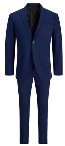 JACK & JONES Herren Jprfranco Suit Noos Business Anzug Hosen Set, Medieval Blue, 52 EU