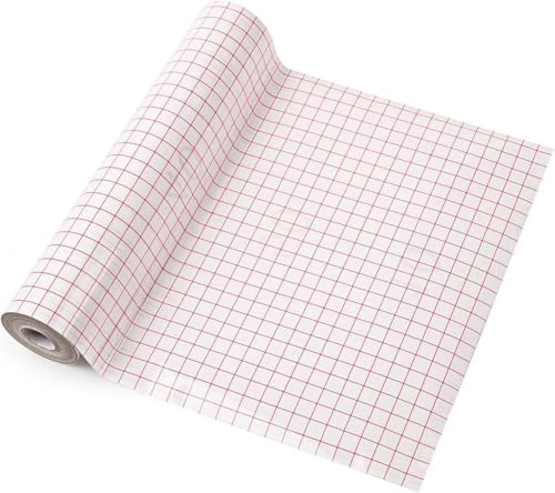 Transferfolie Plotter - 30,5 cm x 5 m Übertragungsfolie für Cricut und Silhouette Cameo, Ideal für Partydekoration, Becher, Fenster und Aufkleber, Hochwertige Transferfolie für kreative Projekte