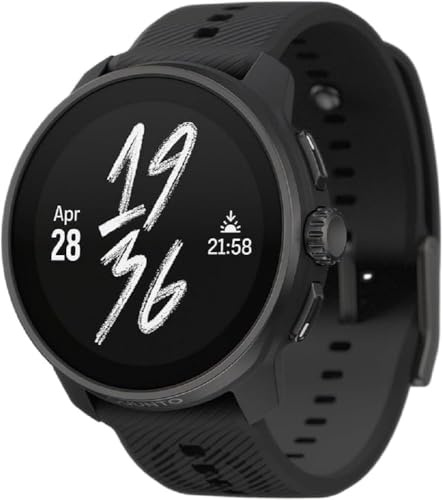 SUUNTO Race S Laufuhr mit AMOLED Touchscreen, Zweifrequenz GPS Sportuhr, Krone & Tastenbedienung, HRV & Schlafverfolgung, KI-basierter Trainingsplan, Kostenlose Offline-Karten, 50m Wasserdicht