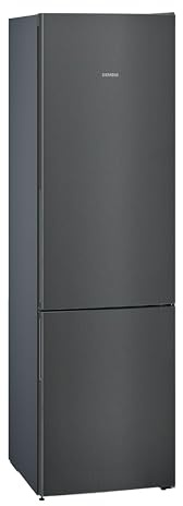 Siemens KG39E8XBA iQ500 Kühl-Gefrier-Kombination, 201 x 60 cm, 249 L Kühlen + 94 L Gefrieren, lowFrost selterner Abtauen, freshSense für konstante Innentemperatur, superCooling schnellere Kühlung