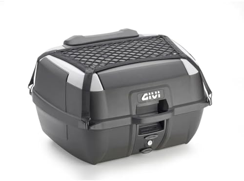 E-BIKERS - Motorradkoffer B45 B45+ Top Case, 45 Liter, Universalplatte Monolock inkl. Rückenlehne