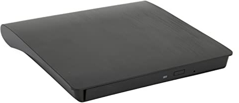 Externes DVD Laufwerksgehäuse, USB 3.0 SATA DVD/CD ROM/Optical Drive Enclosure Rewriter Externes DVD Laufwerk Gehäuse für Laptop Notebook Burner 9,5 Mm Disc Enclosure(Schwarz)