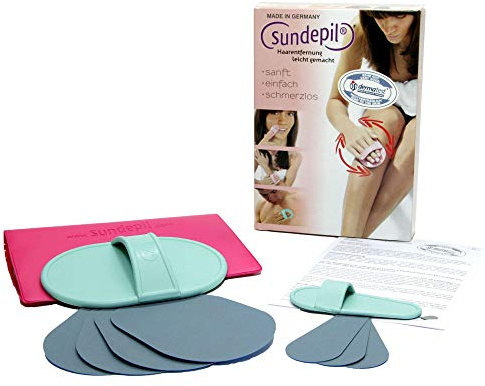 Sundepil Haarentfernungsset (Grün) - Depilation und Peeling, Haarentfernung