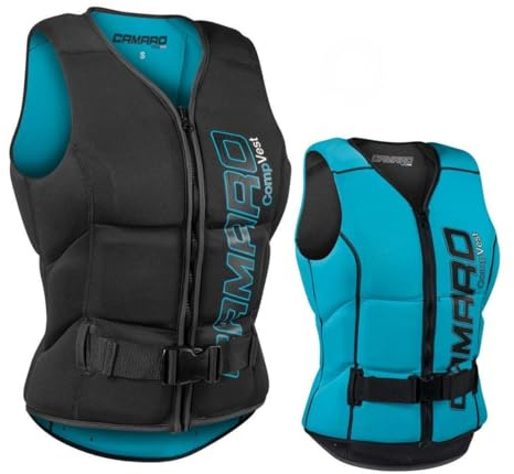 Camaro Damen Comp Slasher Neopren Prallschutz Oberteil Wakeboard Kite Wasserski