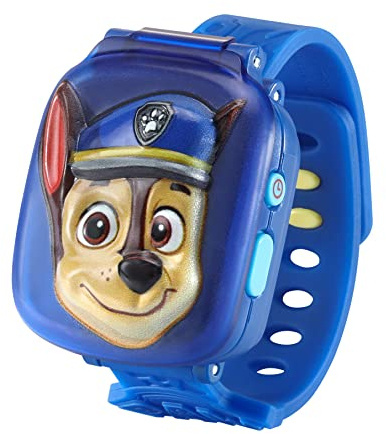 VTech PAW Patrol Chase-Lernuhr Digitale Kinderuhr mit Timer, Stoppuhr, Wecker und Lernspielen Für Kinder von 3-6 Jahren, Bunt