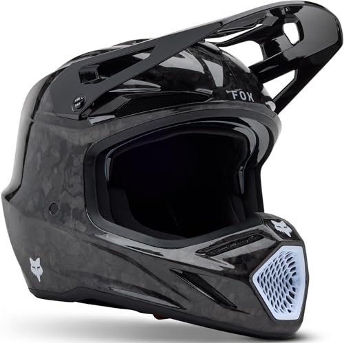 Fox Uni – Erwachsene Casco V3 Rs Carbon Solid Black XL Helm, Schwarz