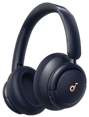 soundcore by Anker Q30 Bluetooth Kopfhörer, Hybrid Active Geräuschisolierung, Individuelle Modi, Hi-Res Sound, EQ in App, 40h Akku, bequemer Halt, Verbindung von 2 Geräten (blau)