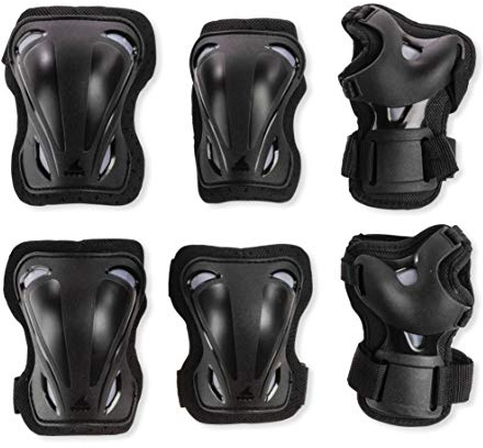 Rollerblade Skate Gear 3 Pack Schutzausrüstung, Knieschützer, Ellbogenschützer und Handgelenkschoner, Inlineskating, Multisportschutz, Unisex