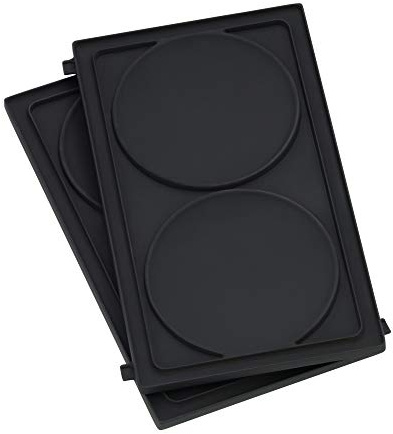 WMF Lono Snack Master Zubehör, Pancake Platten-Set, 2 abnehmbare Plattensets, antihaftbeschichtet