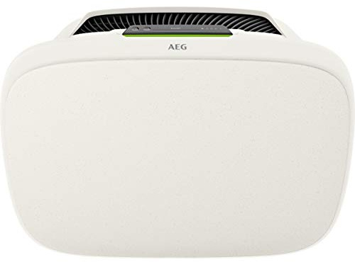 AEG AX51-304WT Luftreiniger / beseitigt 99,9% luftgetragener Bakterien / Automatik-Modus / Luftqualitätsanzeige / leistungsstark/ App-Steuerung / Timer / bis 60 m² Raumgröße / personalisierbar / weiß