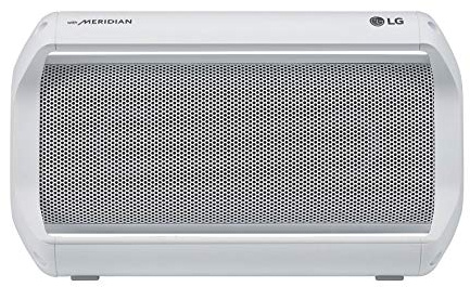 LG Electronics Tragbare Bluetooth-Lautsprecher PK5W, Weiß