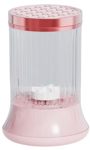 Make-up-Pinsel-Reinigungsmaschine - Automatische rotierende Bürstentaste, wiederaufladbare Make-up-Bürstenwaschmaschine | Multifunktionales Trocknungszubehör, Pinsel