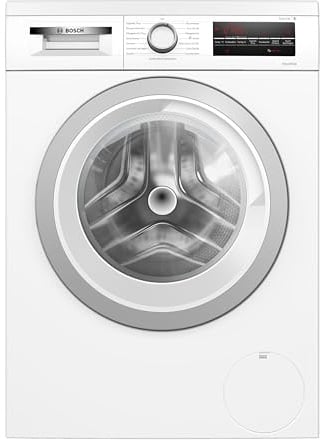 Bosch WUU28T42 Serie 6 Waschmaschine 9 kg, Unterbaufähig, 1400 UpM, Maximale Energie- und Wasserersparnis, Speed Perfect, Extraprogramme für Sport, Dunkles und Babykleidung, Nachlegefunktion