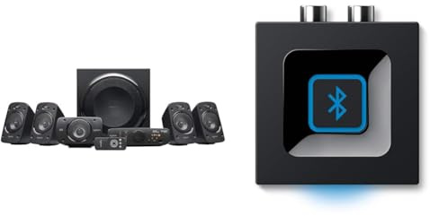 Logitech Z906 5.1 sound system + Logitech Bluetooth wireless audio receiver