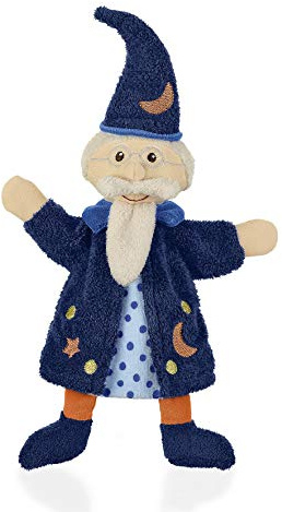 Sterntaler 3622012 Handpuppe Zauberer, Ideal für Puppentheater und Rollenspiele, 32 x 21 x 6 cm, Mehrfarbig